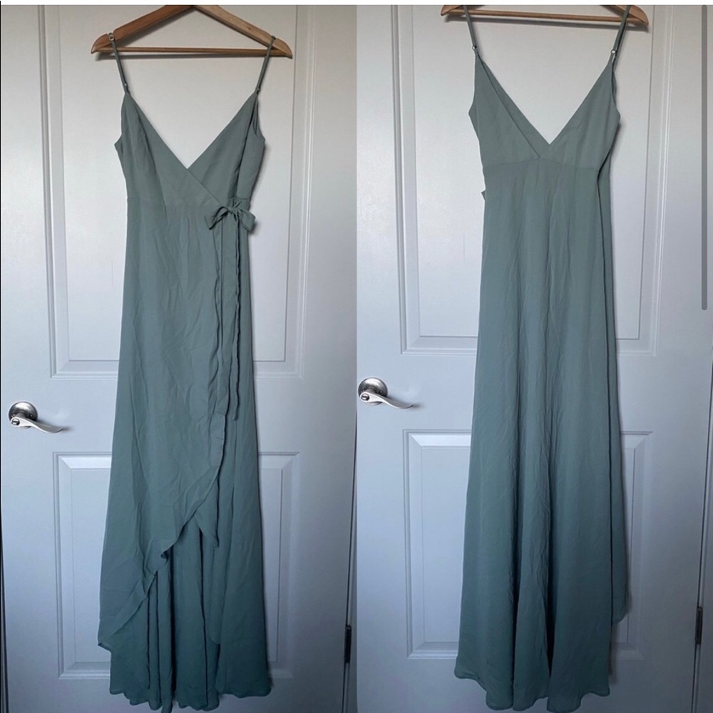 Show Me Your Mumu Mariah Wrap Maxi Dress Small - Picture 2 of 6